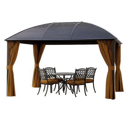 IronHarbor Royale 10x13 Aluminum Hardtop Gazebo